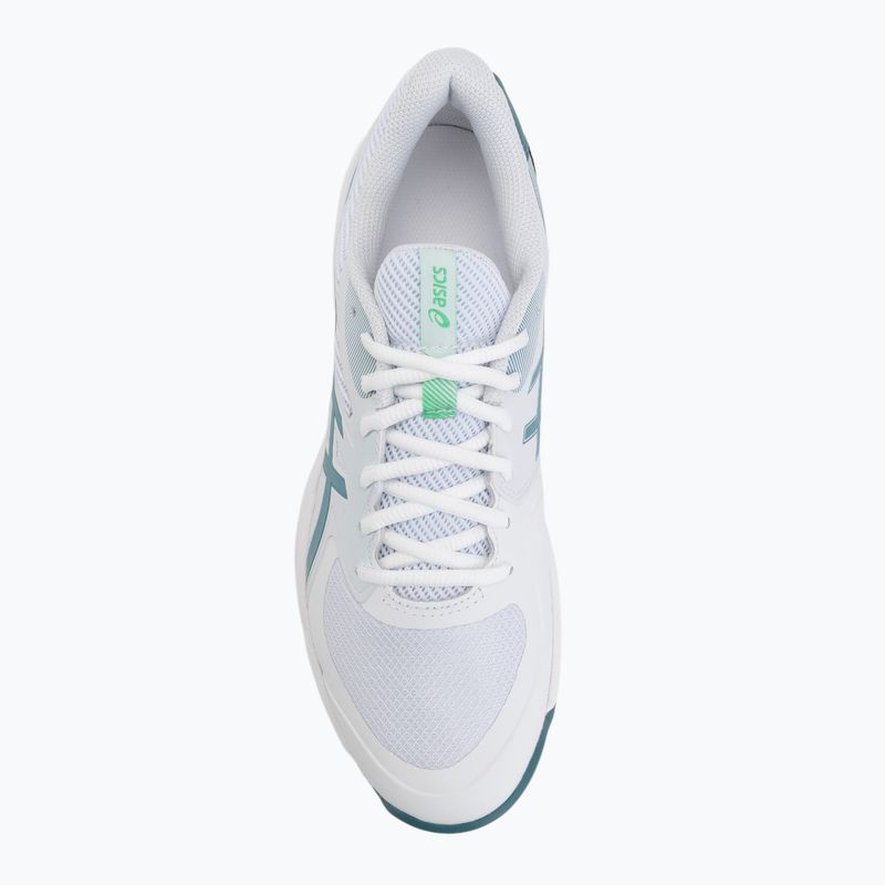 Încălțăminte de padel pentru bărbați Asics Game FF Padel white/misty pine 5
