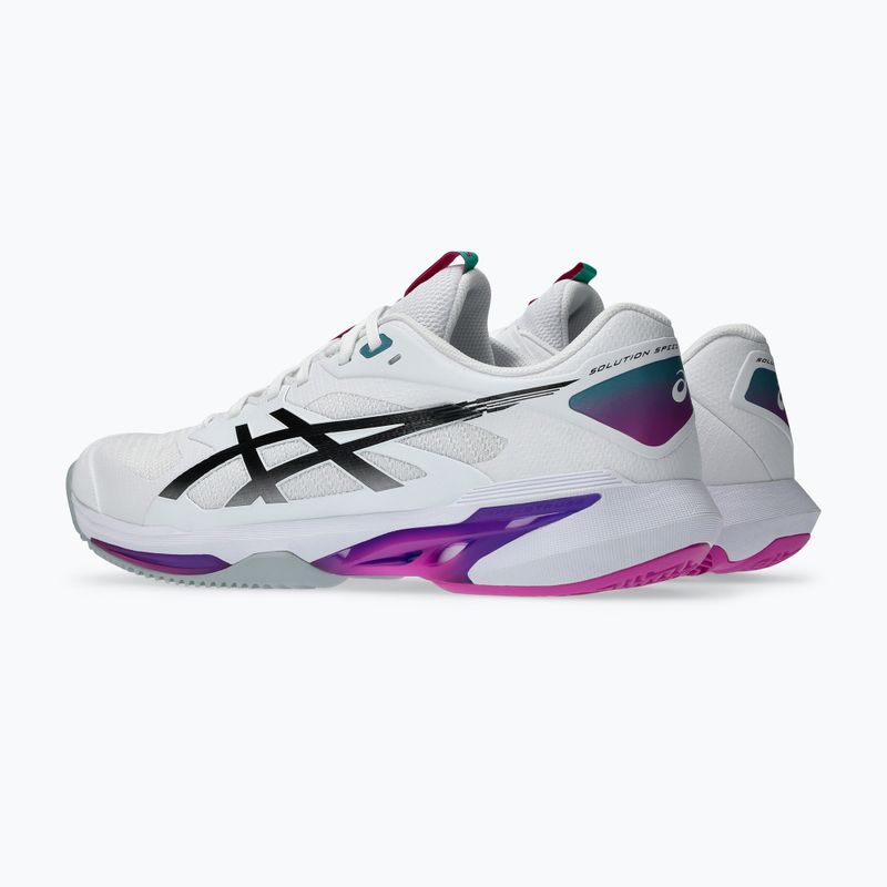 Încălțăminte de tenis pentru bărbați ASICS Solution Speed FF 4 Clay white/digital sakura 4