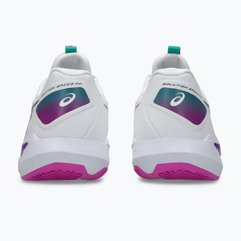 Încălțăminte de tenis pentru bărbați ASICS Solution Speed FF 4 Clay white/digital sakura 5