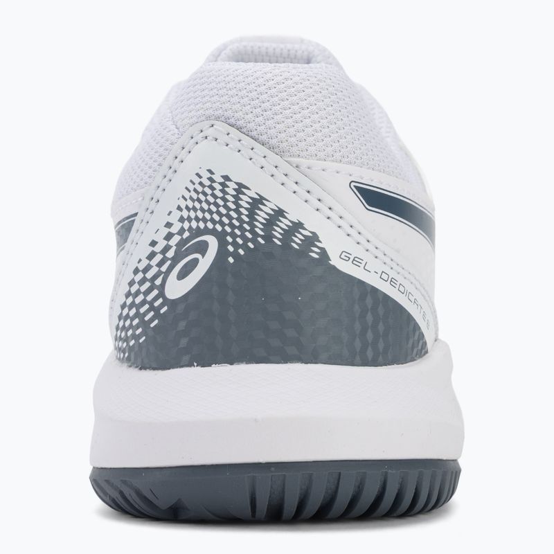 Încălțăminte de tenis pentru femei ASICS Gel-Dedicate 8 GS Jr white/ironclad 6