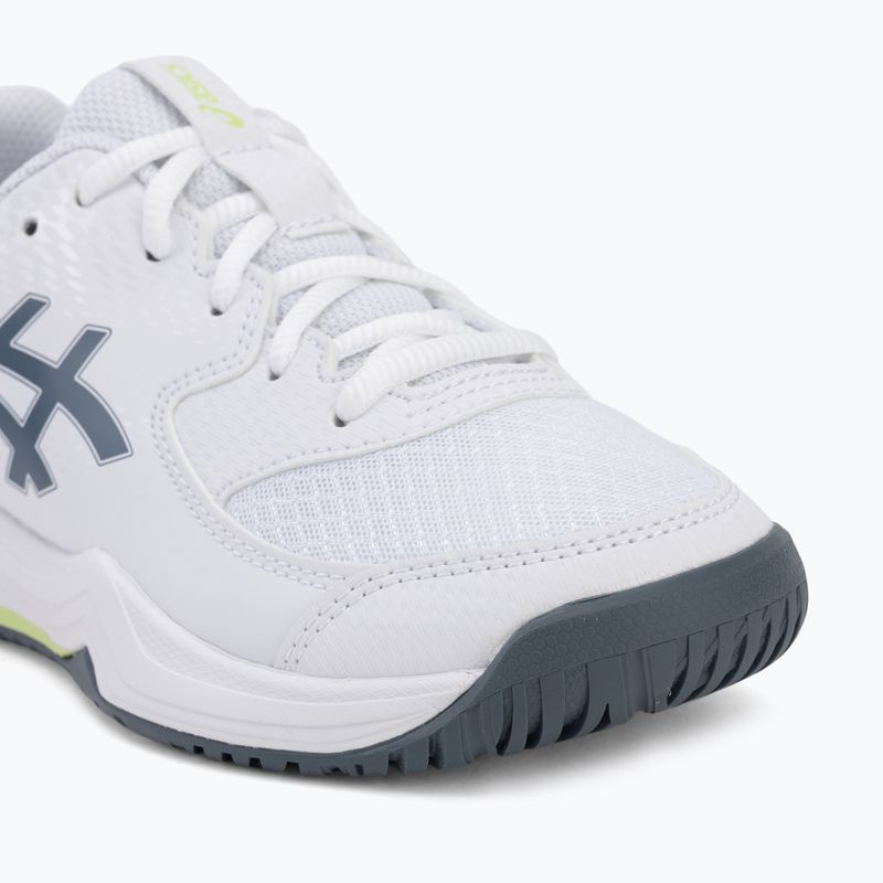 Încălțăminte de tenis pentru femei ASICS Gel-Dedicate 8 GS Jr white/ironclad 7