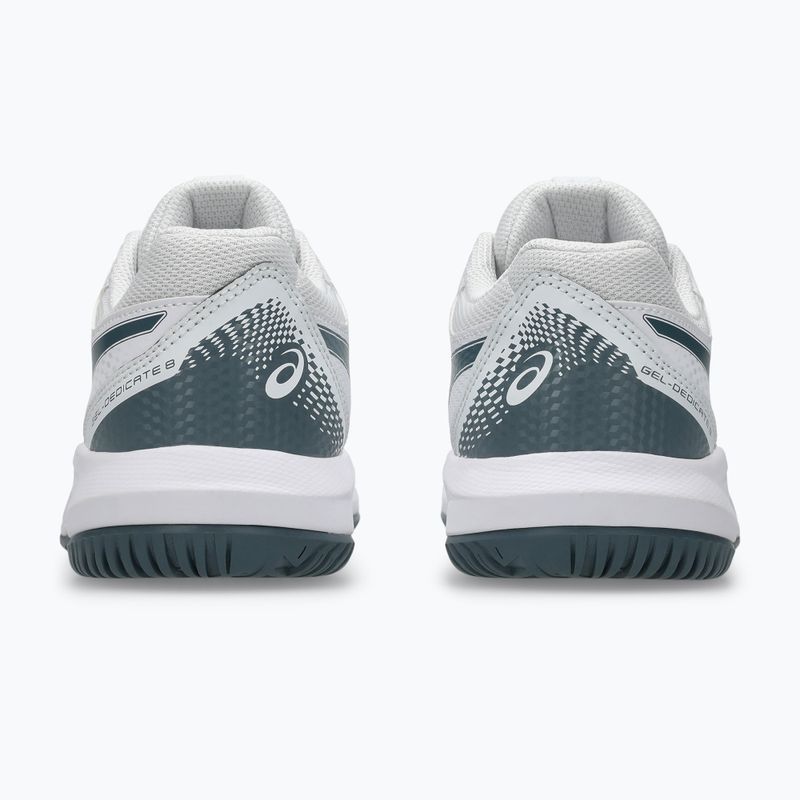 Încălțăminte de tenis pentru femei ASICS Gel-Dedicate 8 GS Jr white/ironclad 5