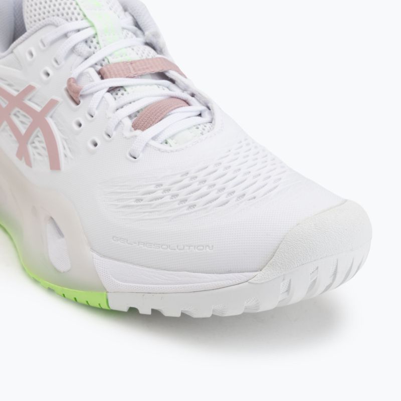Încălțăminte de tenis pentru femei ASICS Gel-Resolution X W white/morganite 7