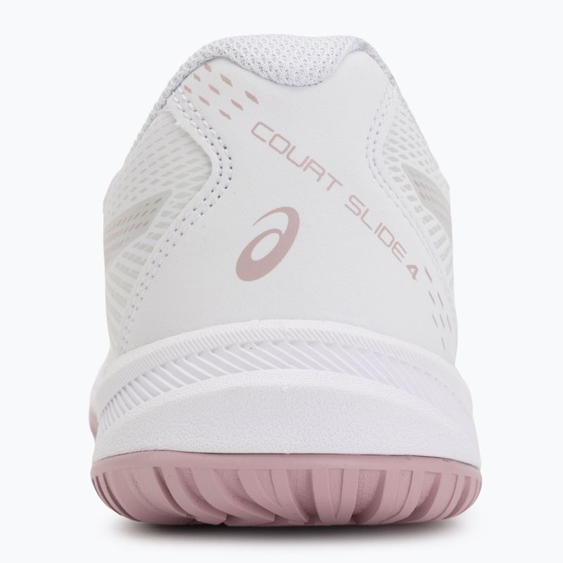 Încălțăminte de tenis pentru femei ASICS Court Slide 4 W white/morganite 6