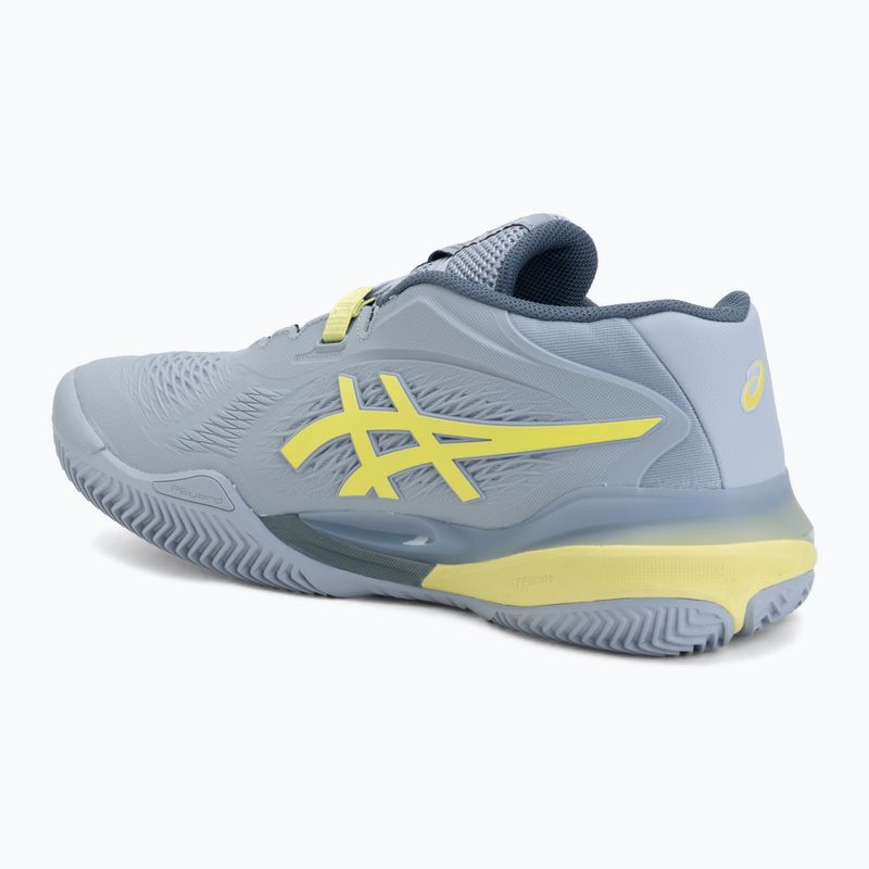 Încălțăminte de tenis pentru bărbați ASICS Gel-Resolution X Clay grey blue/pistachio 3