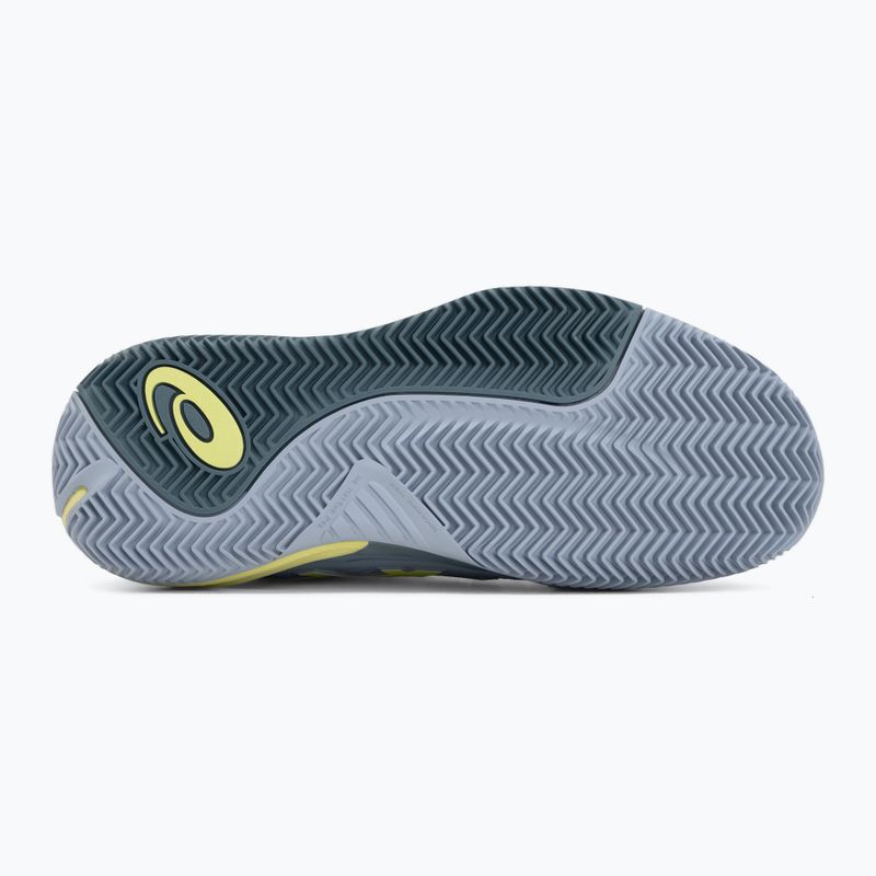 Încălțăminte de tenis pentru bărbați ASICS Gel-Resolution X Clay grey blue/pistachio 4