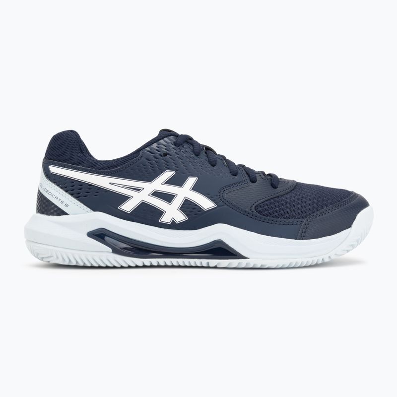Încălțăminte de tenis pentru femei ASICS Gel-Dedicate 8 Clay W midnight/white 2