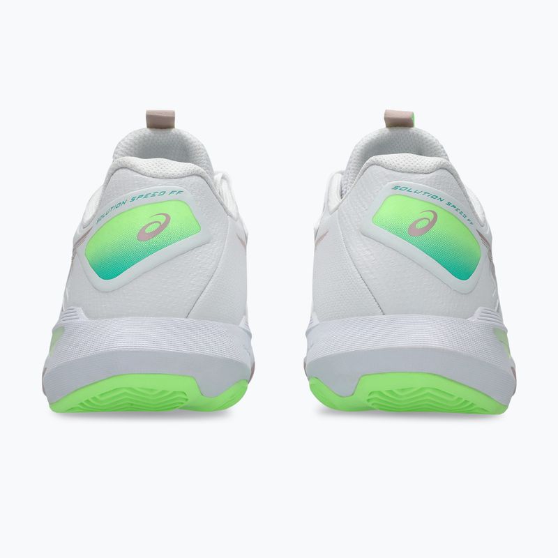 Încălțăminte de tenis pentru femei ASICS Solution Speed FF 4 Clay W white/morganite 5
