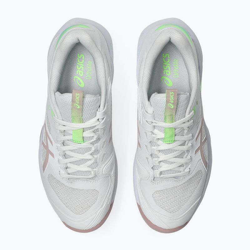 Încălțăminte de tenis pentru femei ASICS Solution Speed FF 4 Clay W white/morganite 6