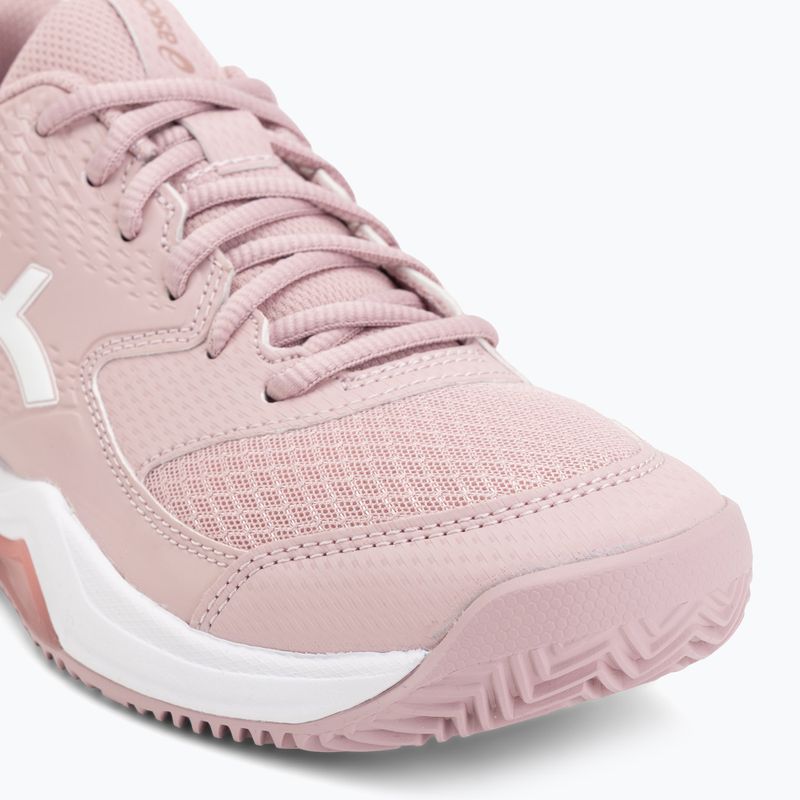 Încălțăminte de tenis pentru femei ASICS Gel-Dedicate 8 Clay W morganite/white 7