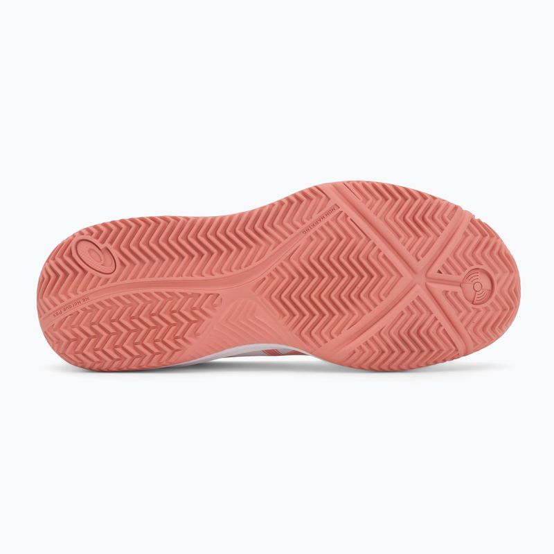 Încălțăminte de padel pentru femei ASICS Gel-Dedicate 8 Padel W white/guava 4