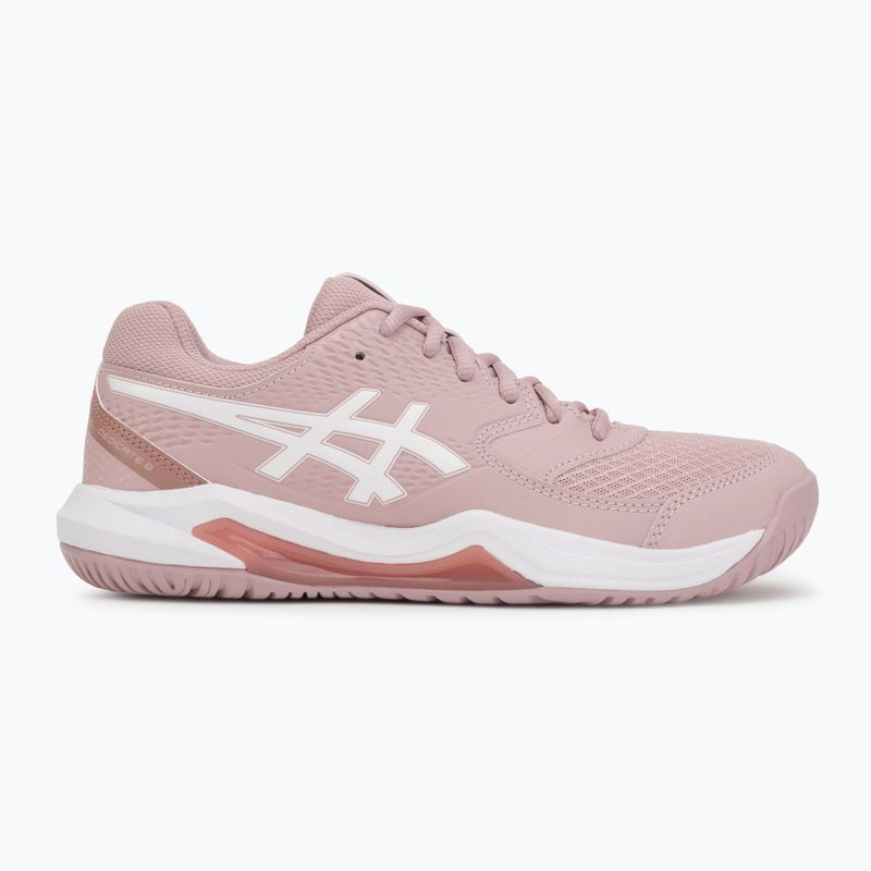 Încălțăminte de tenis pentru femei ASICS Gel-Dedicate 8 W morganite/white 2