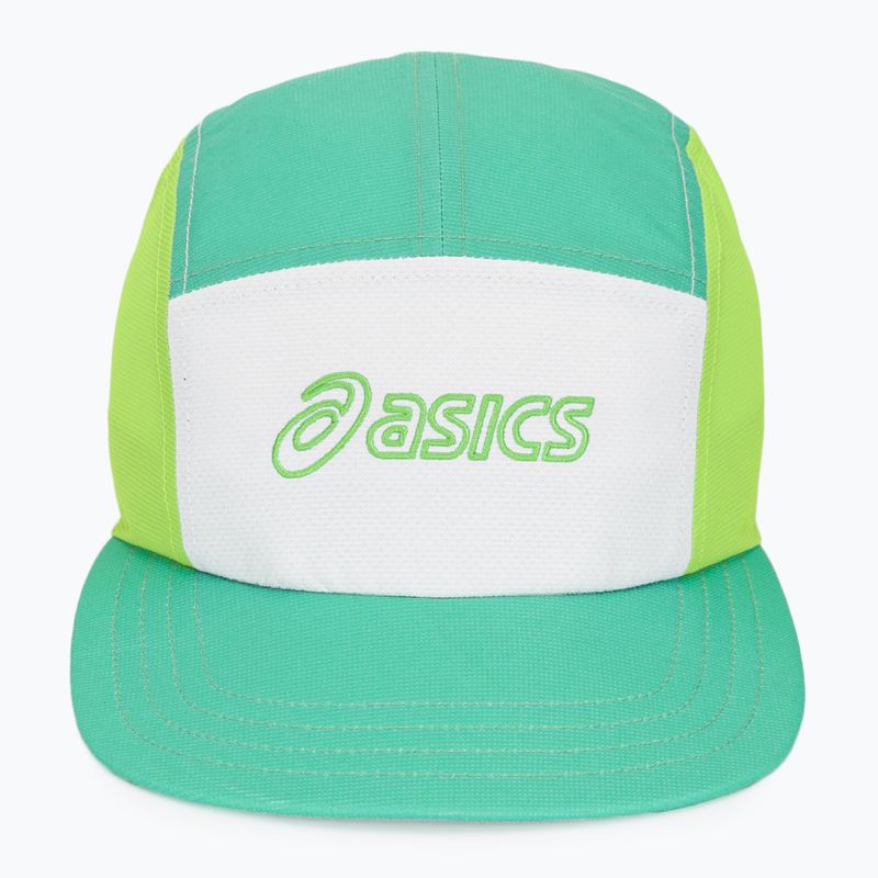 Șapcă ASICS Performance Running 5 panel aurora green/cream 2