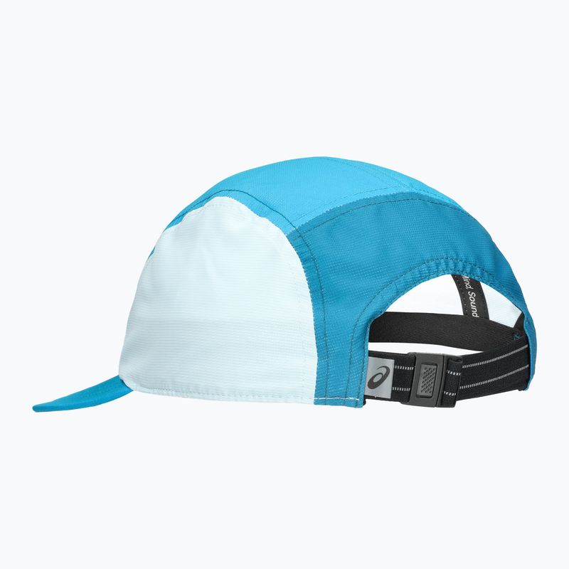 Șapcă ASICS Performance Running 5 Panel Aegean Blue/Dark Teal 2
