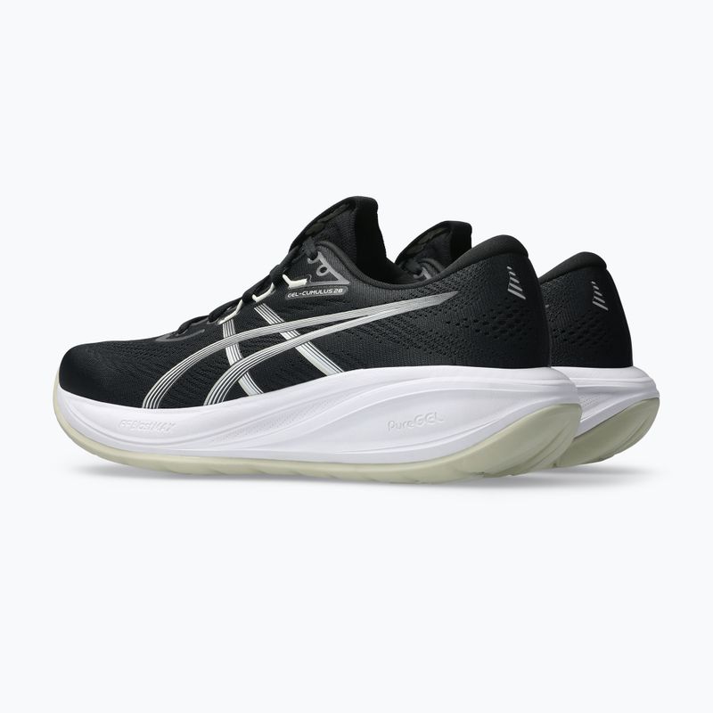 Încălțăminte de alergare pentru bărbați ASICS Gel-Cumulus 28 black/white 4