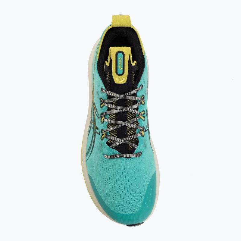 Încălțăminte de alergare pentru bărbați ASICS Gel-Nimbus 28 TR aurora green/black 5