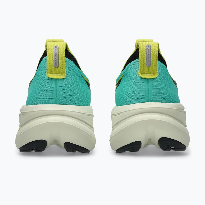 Încălțăminte de alergare pentru bărbați ASICS Gel-Nimbus 28 TR aurora green/black 5