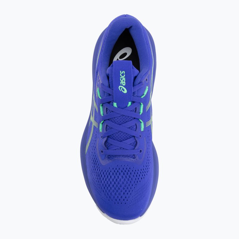Încălțăminte de alergare pentru bărbați ASICS Gel-Cumulus 28 cobalt burst/illuminate green 5