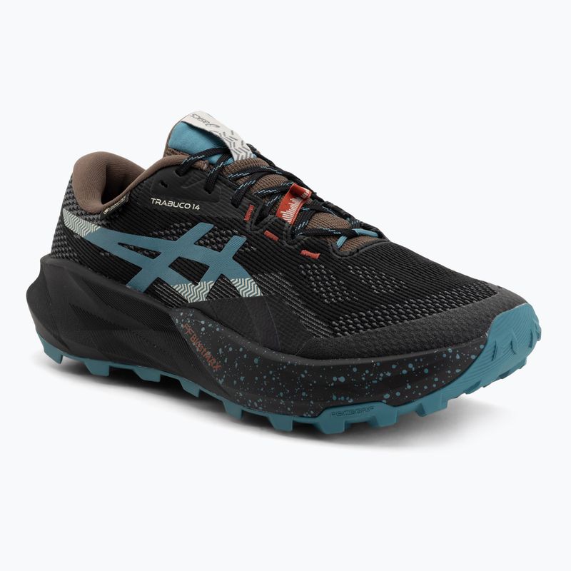 Încălțăminte de alergare pentru bărbați ASICS Trabuco 14 GTX black/misty pine 2