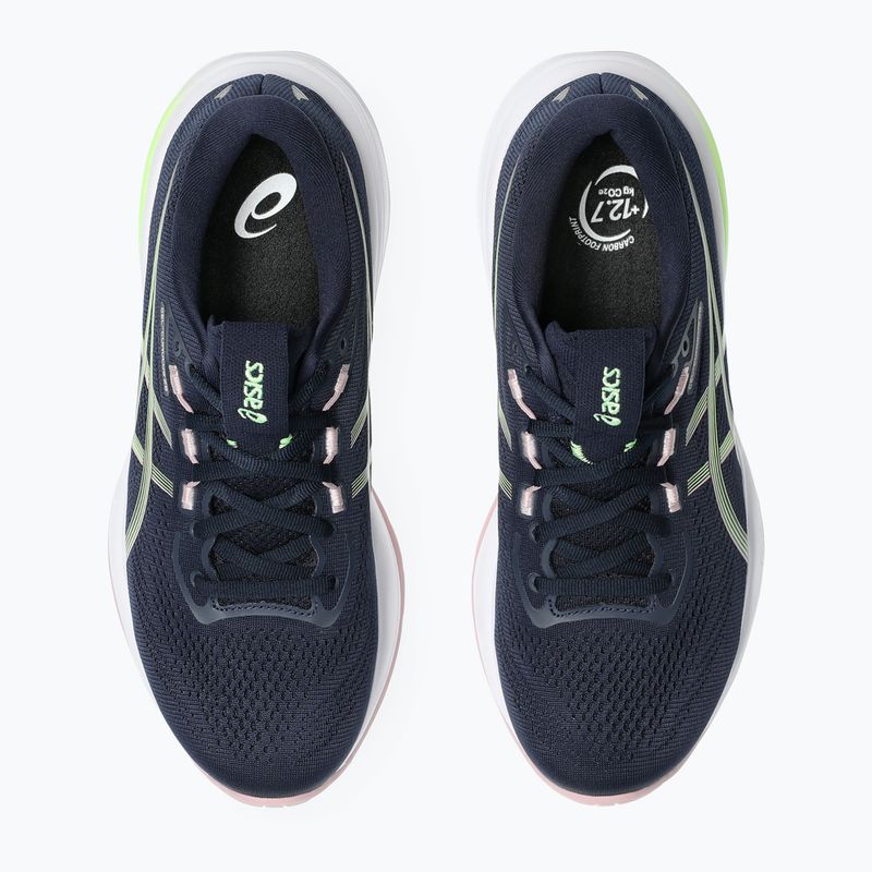 Încălțăminte de alergare pentru femei ASICS Gel-Cumulus 28 midnight/illuminate green 6