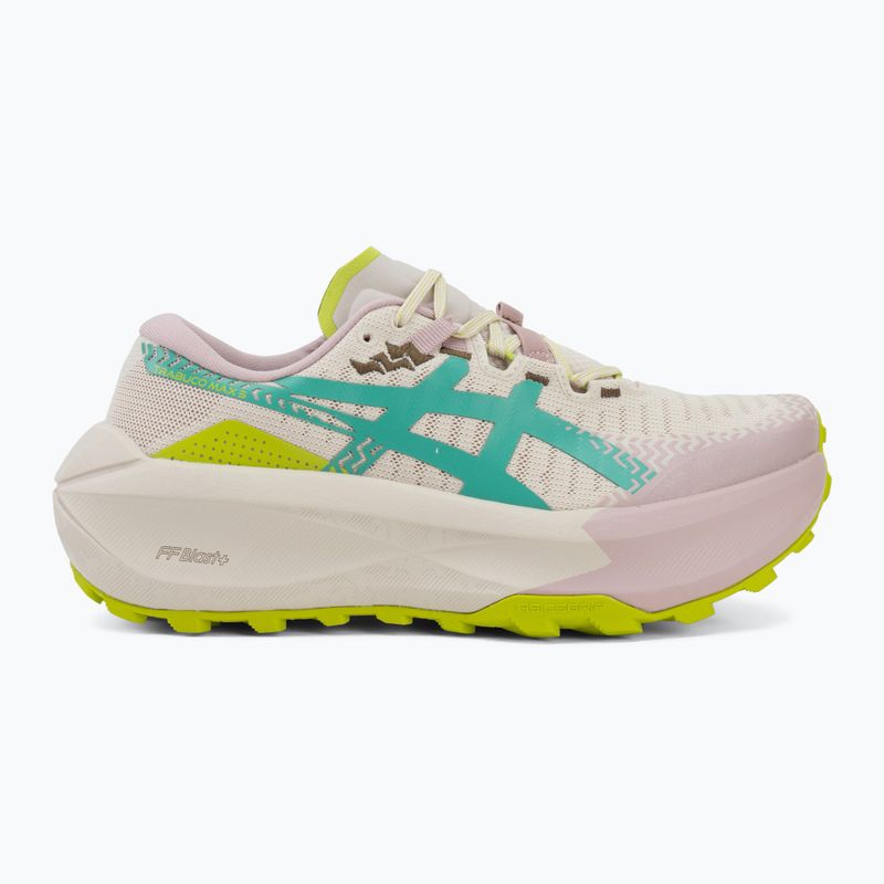 Încălțăminte de alergare pentru femei ASICS Trabuco Max 5 mineral beige/aurora green 2