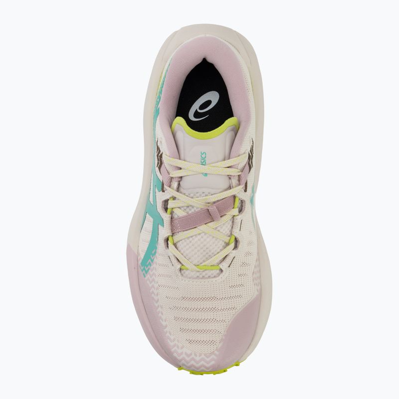 Încălțăminte de alergare pentru femei ASICS Trabuco Max 5 mineral beige/aurora green 5