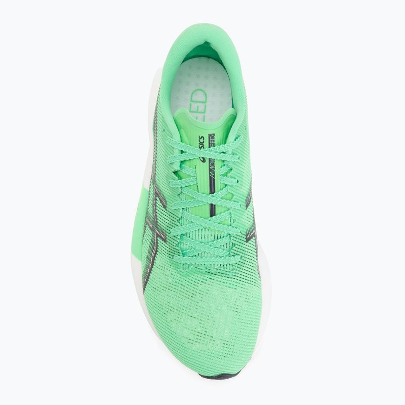Încălțăminte de alergare ASICS Magic Speed 5 vital green/carrier grey 5