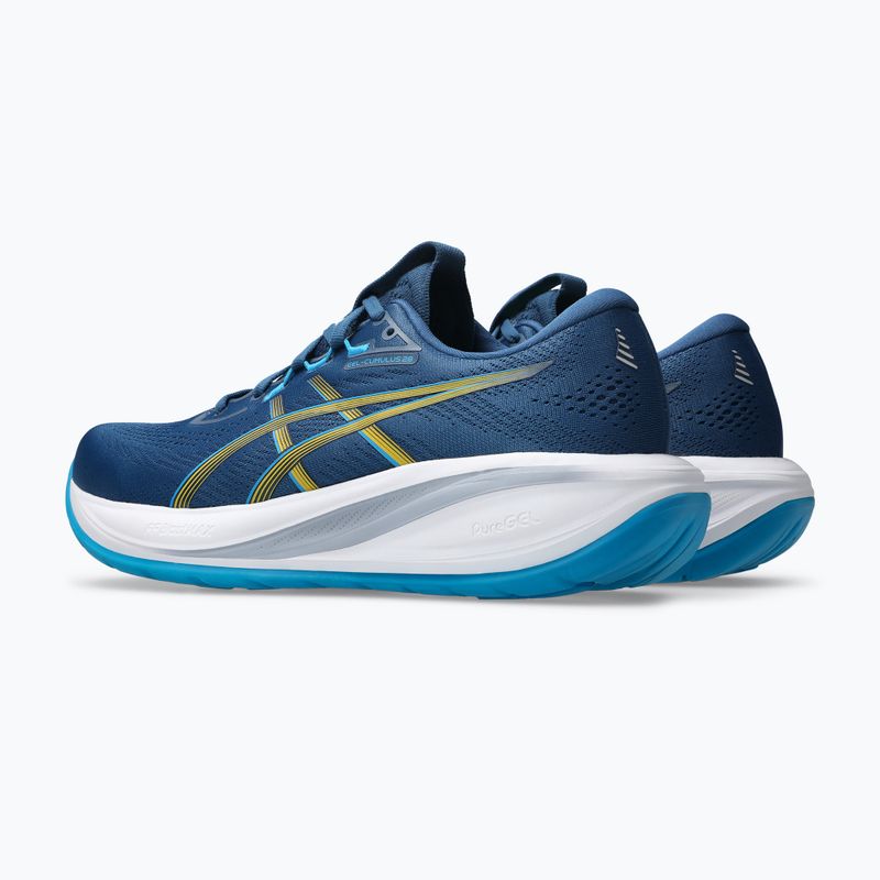 Încălțăminte de alergare pentru bărbați ASICS Gel-Cumulus 28 twilight blue/yamabuki 4