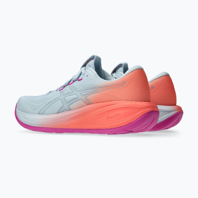 Încălțăminte de alergare pentru femei ASICS Gel-Cumulus 28 sky/sun coral 11
