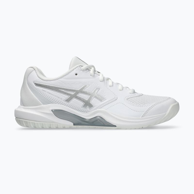 Încălțăminte de tenis pentru femei ASICS Gel-Dedicate 9 In white/pure silver 2