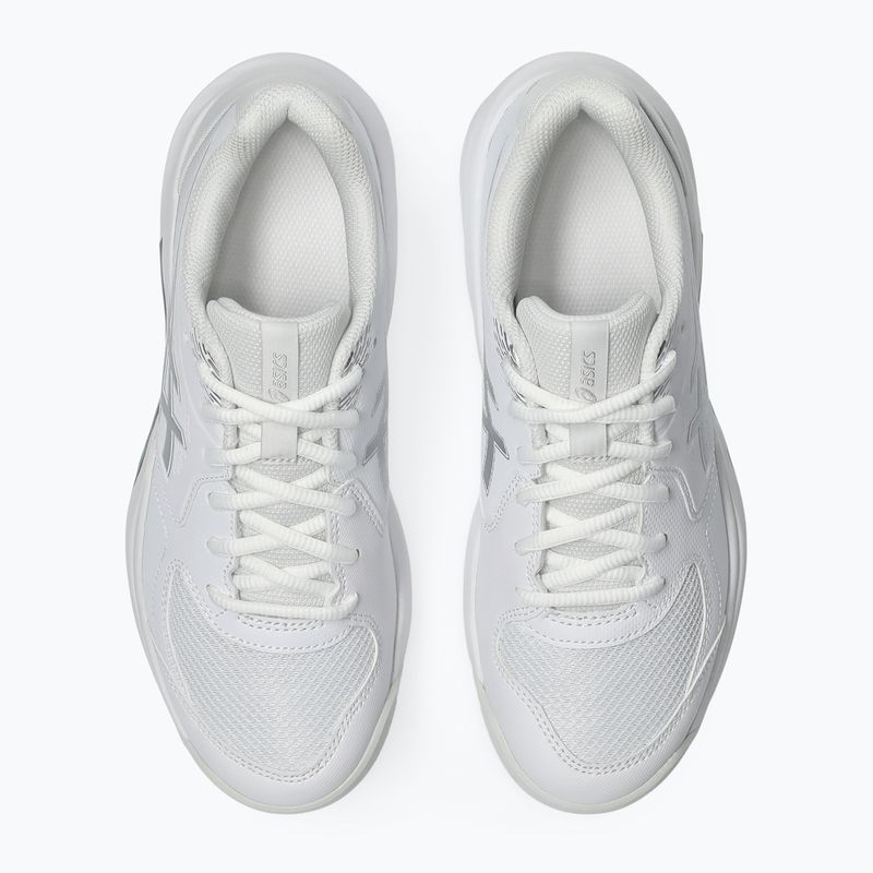 Încălțăminte de tenis pentru femei ASICS Gel-Dedicate 9 In white/pure silver 5