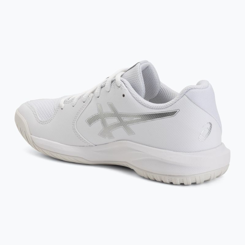 Încălțăminte de tenis pentru femei ASICS Gel-Dedicate 9 In white/pure silver 3