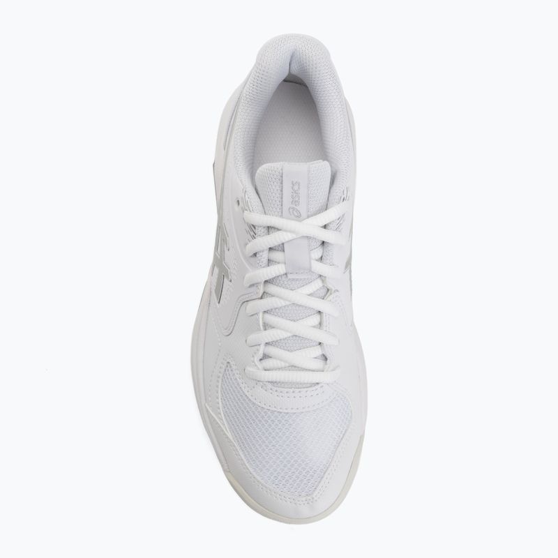 Încălțăminte de tenis pentru femei ASICS Gel-Dedicate 9 In white/pure silver 5