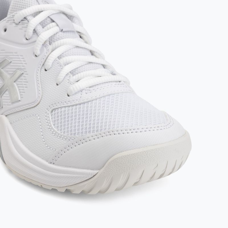 Încălțăminte de tenis pentru femei ASICS Gel-Dedicate 9 In white/pure silver 7
