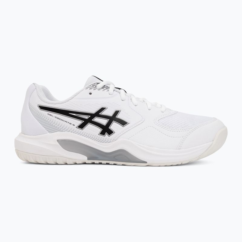 Încălțăminte de tenis pentru bărbați ASICS Gel-Dedicate 9 white/black 2