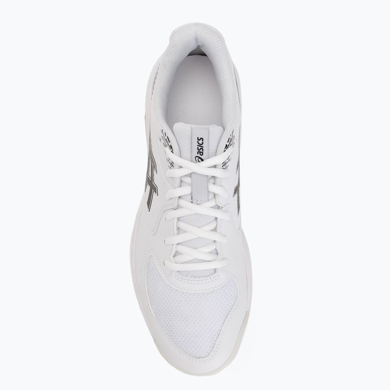 Încălțăminte de tenis pentru bărbați ASICS Gel-Dedicate 9 white/black 5