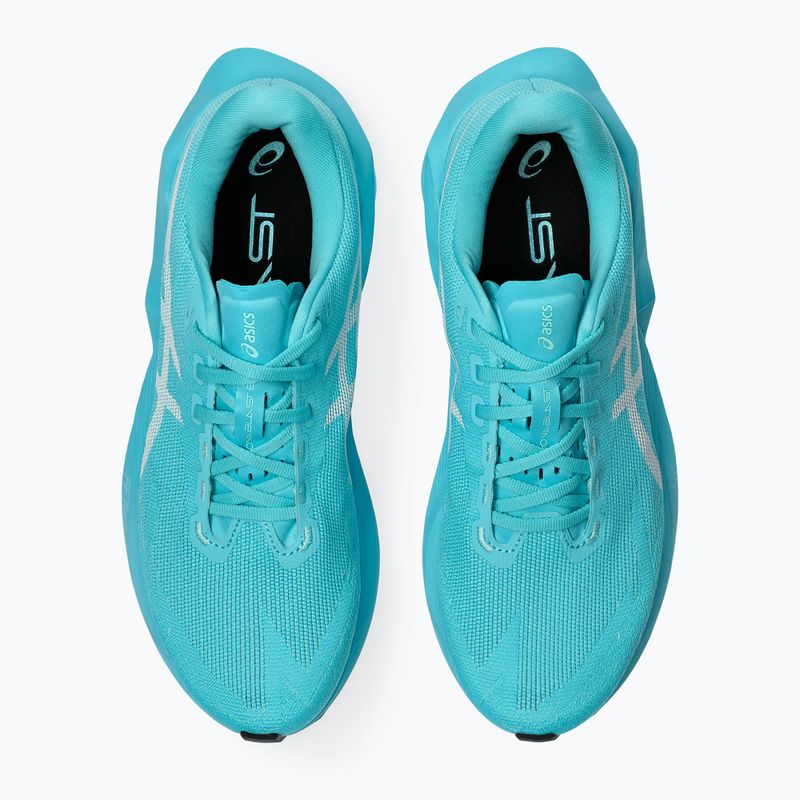 Încălțăminte de alergare pentru bărbați ASICS Novablast 6 energy aqua/white 6