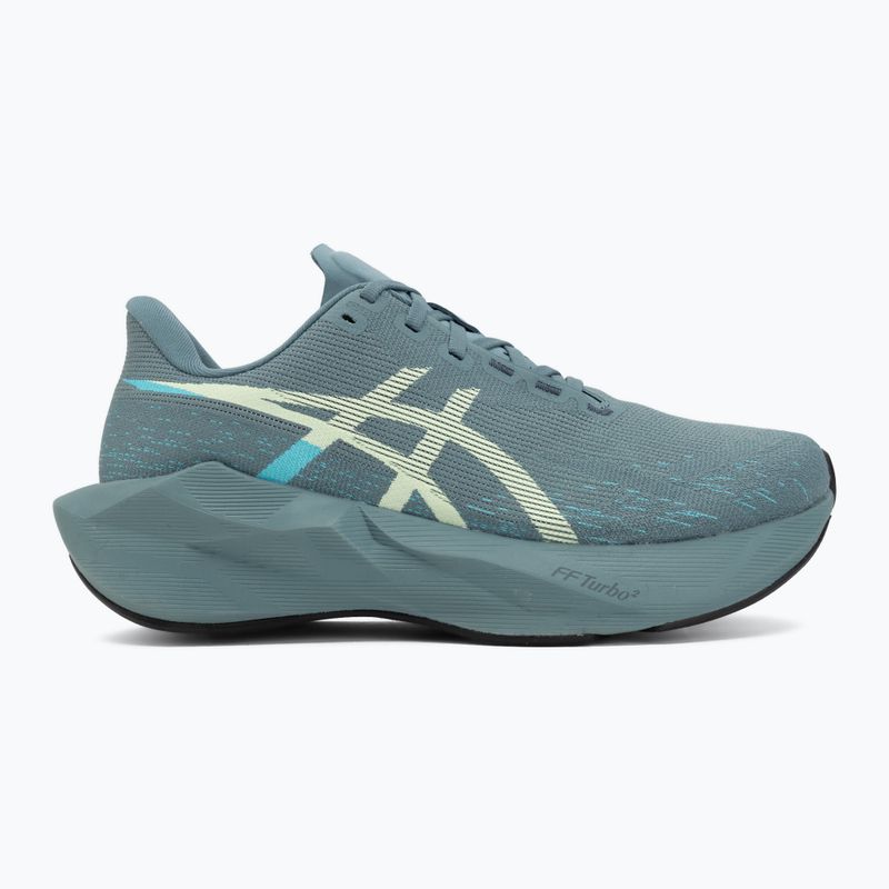 Încălțăminte de alergare pentru bărbați ASICS Novablast 6 foggy teal/illuminate yellow 2