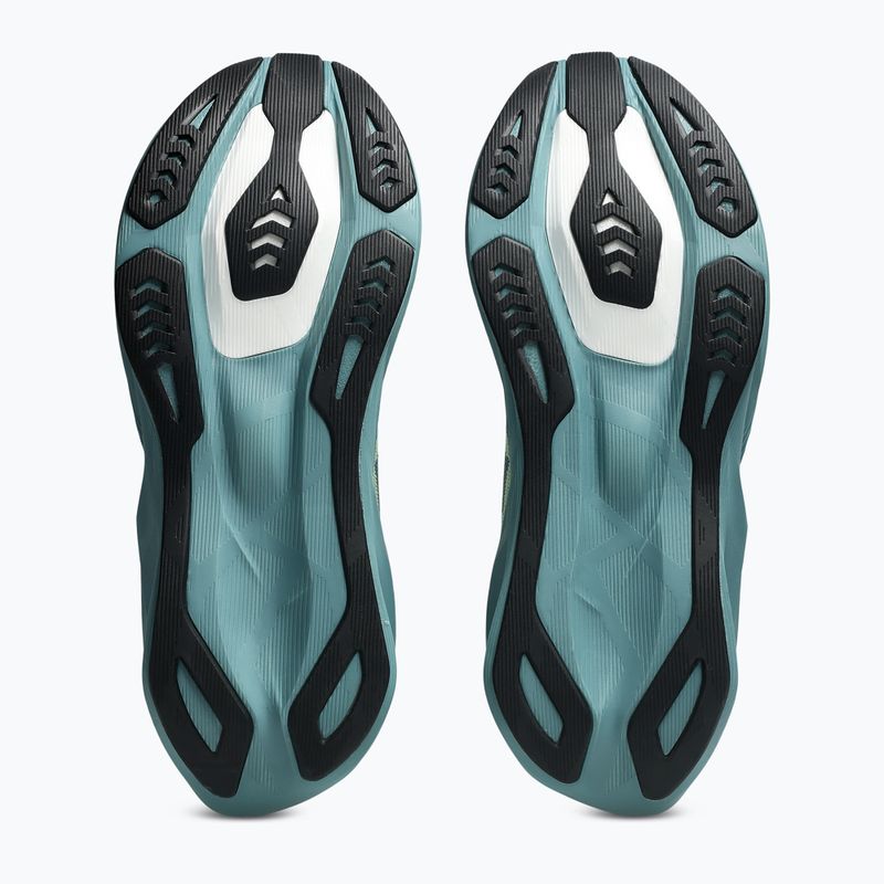 Încălțăminte de alergare pentru bărbați ASICS Novablast 6 foggy teal/illuminate yellow 5