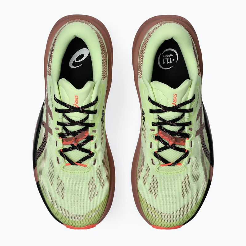 Încălțăminte de alergare pentru bărbați Asics Trabuco 14 illuminate yellow/umeboshi 5