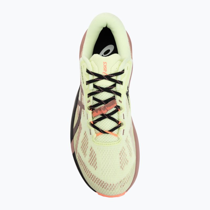 Încălțăminte de alergare pentru bărbați Asics Trabuco 14 illuminate yellow/umeboshi 5