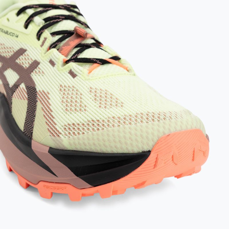 Încălțăminte de alergare pentru bărbați Asics Trabuco 14 illuminate yellow/umeboshi 7