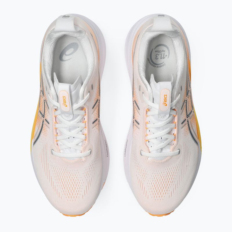 Încălțăminte de alergare pentru bărbați ASICS Gel-Kayano 33 white/stadium orange 5
