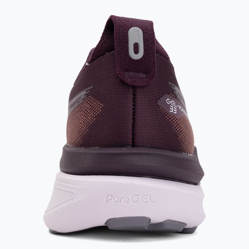 Încălțăminte de alergare pentru femei Asics Gel-Kayano 33 Dark Aubergine/Dahlia 6