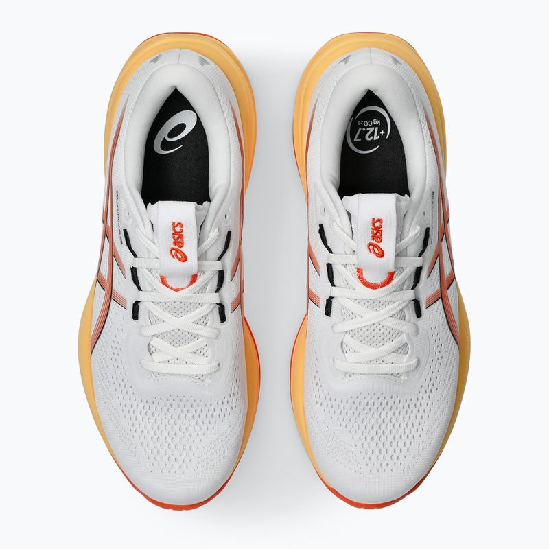Încălțăminte de alergare pentru bărbați ASICS Gel-Cumulus 28 white/energy orange 5