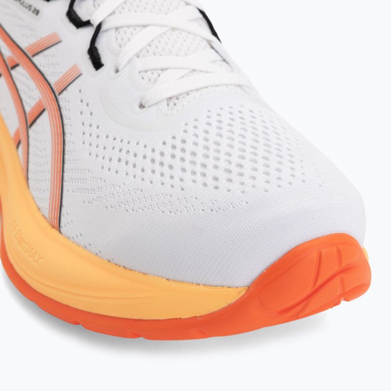 Încălțăminte de alergare pentru bărbați ASICS Gel-Cumulus 28 white/energy orange 7