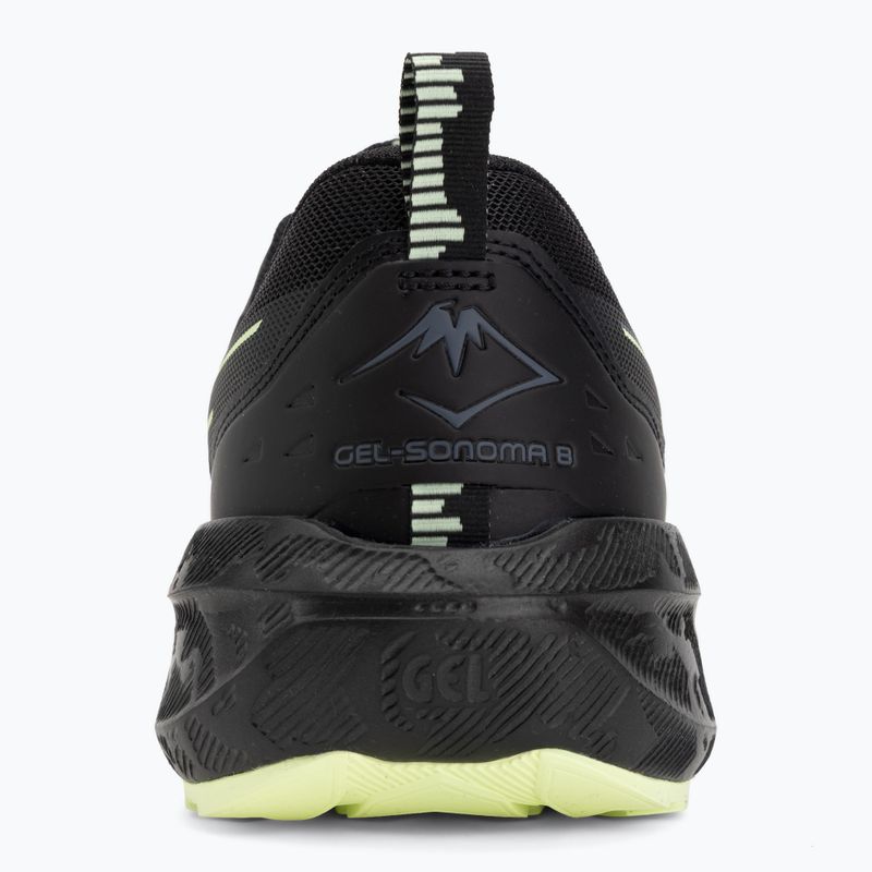 Încălțăminte de alergare pentru bărbați Asics Gel-Sonoma 8 Black/Illuminate Yellow 6
