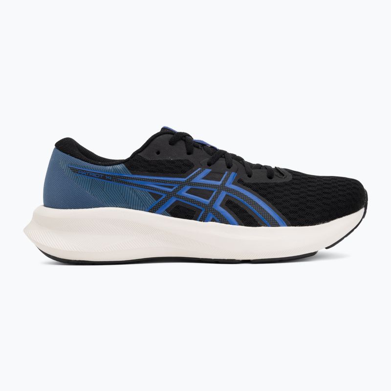 Încălțăminte de alergare pentru bărbați ASICS Patriot 14 black/neon blue 2