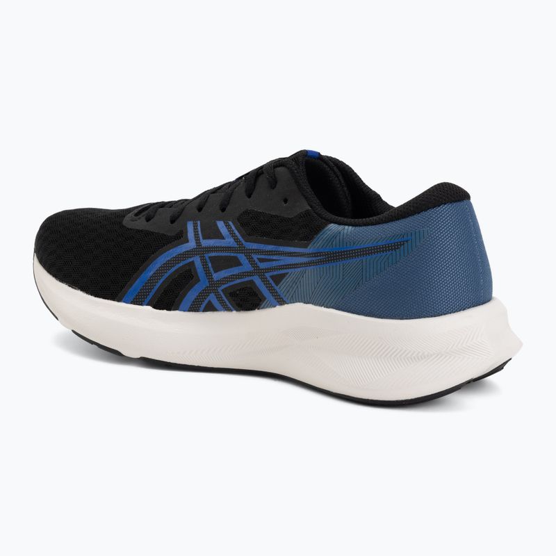 Încălțăminte de alergare pentru bărbați ASICS Patriot 14 black/neon blue 3
