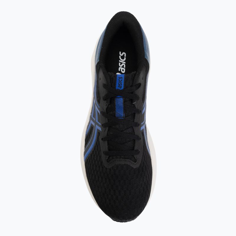 Încălțăminte de alergare pentru bărbați ASICS Patriot 14 black/neon blue 5